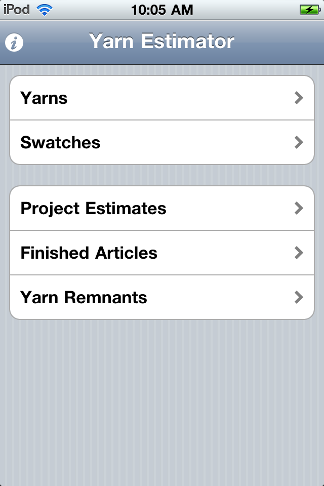 Yarn Estimator